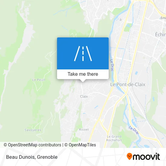 Beau Dunois map