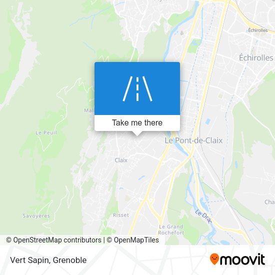 Vert Sapin map