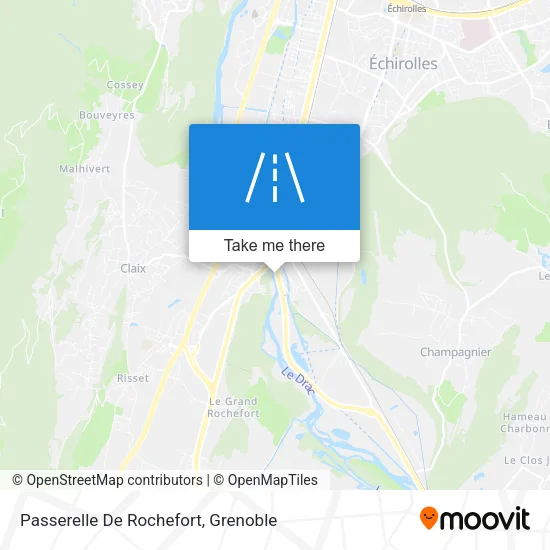 Passerelle De Rochefort map