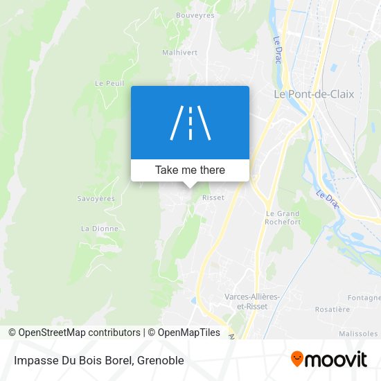 Impasse Du Bois Borel map