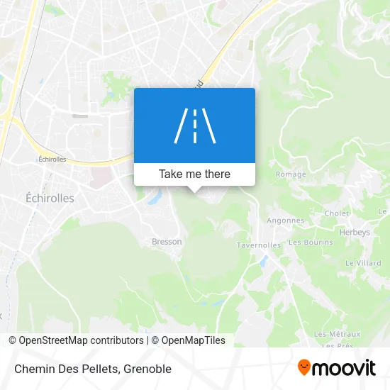 Chemin Des Pellets map