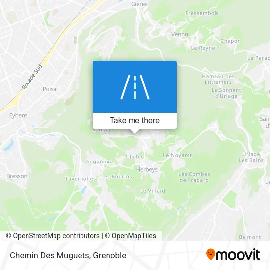 Chemin Des Muguets map