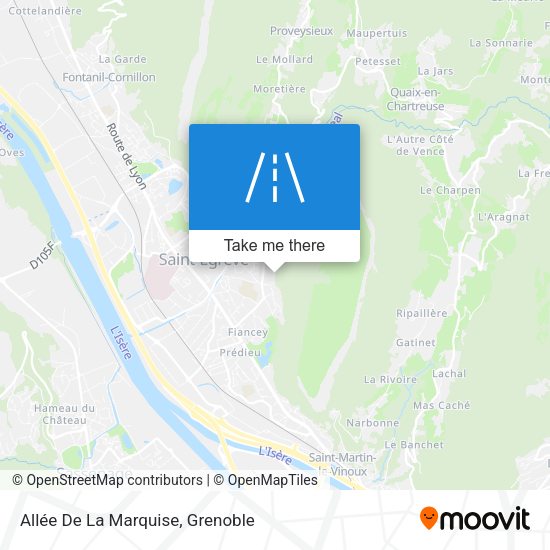Allée De La Marquise map
