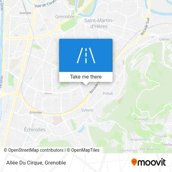 Allée Du Cirque map