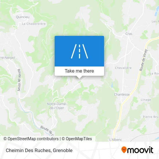 Cheimin Des Ruches map