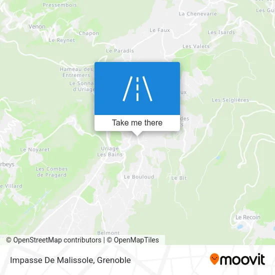 Impasse De Malissole map