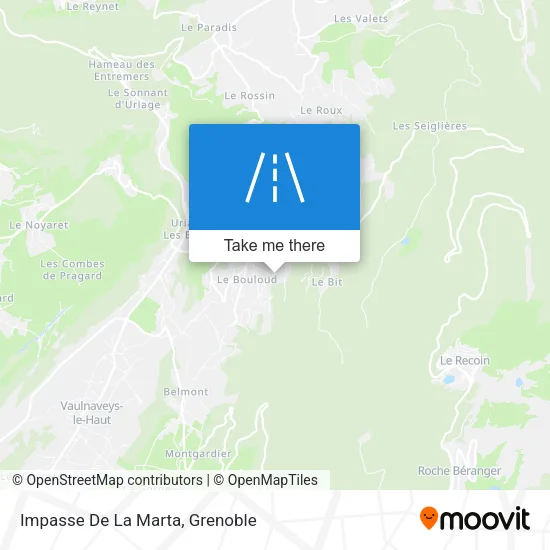 Impasse De La Marta map