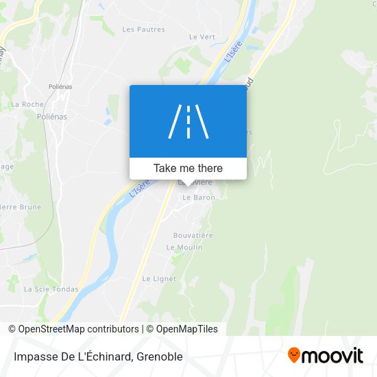 Impasse De L'Échinard map