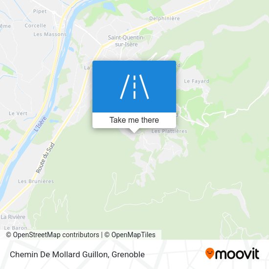 Chemin De Mollard Guillon map