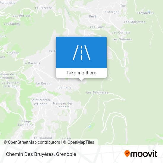 Chemin Des Bruyères map