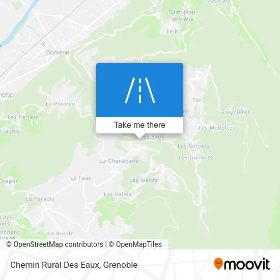 Chemin Rural Des Eaux map