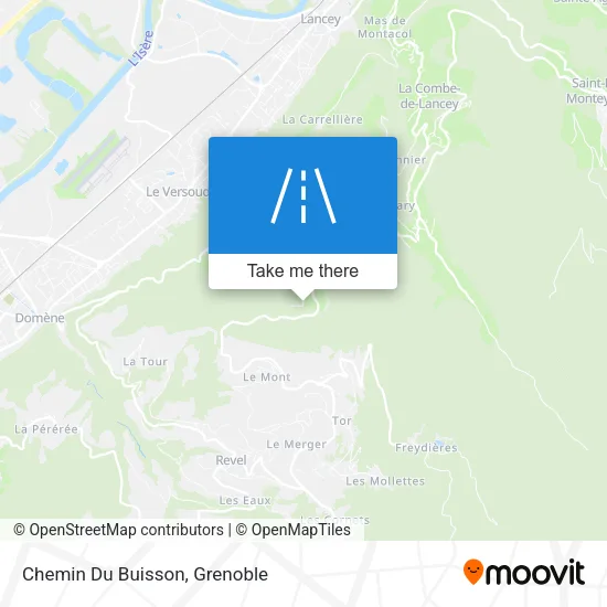 Chemin Du Buisson map