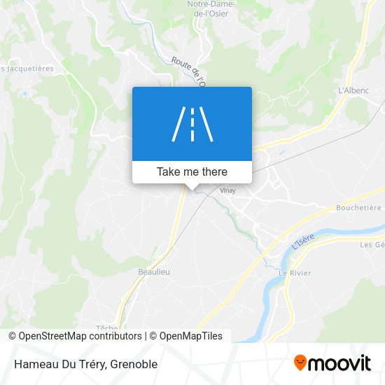 Hameau Du Tréry map