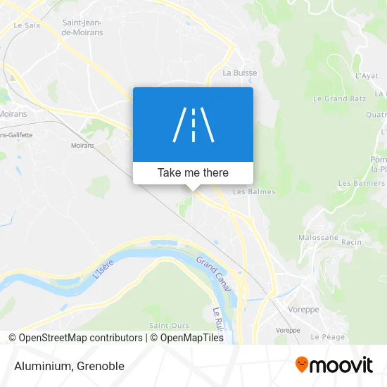 Aluminium map
