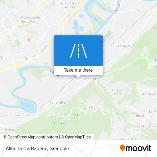 Allée De La Râperie map
