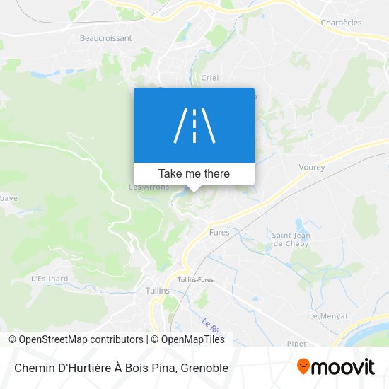 Chemin D'Hurtière À Bois Pina map