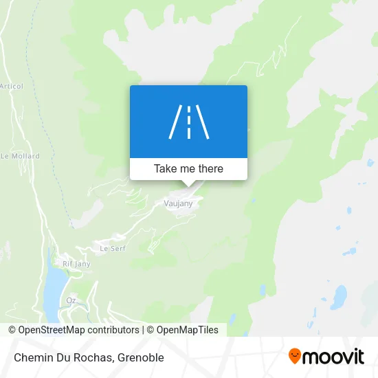 Chemin Du Rochas map