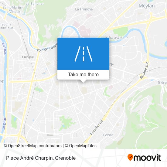 Place André Charpin map