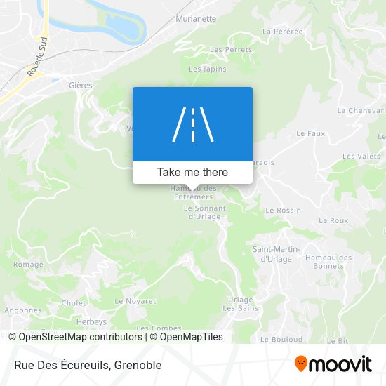 Rue Des Écureuils map