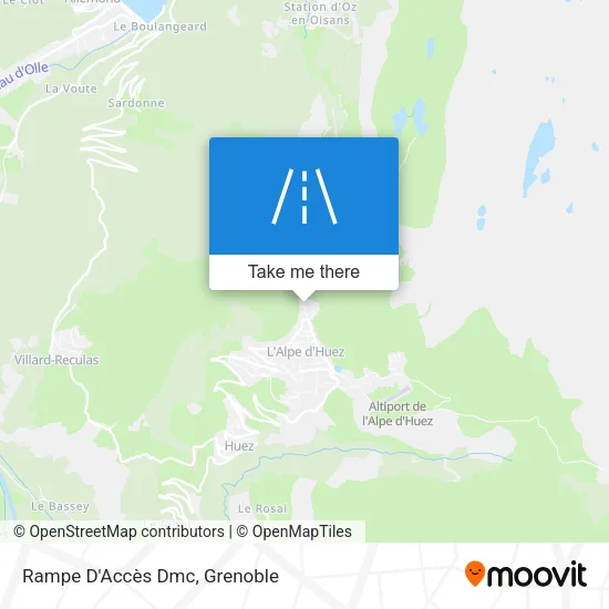 Rampe D'Accès Dmc map