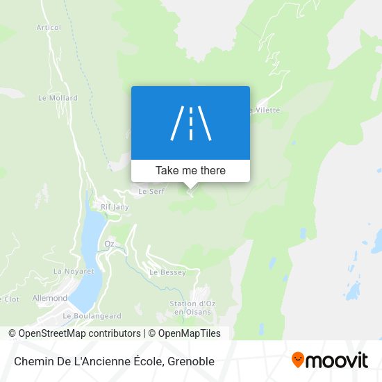 Chemin De L'Ancienne École map
