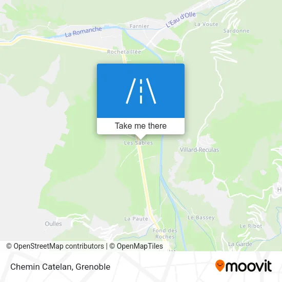 Chemin Catelan map