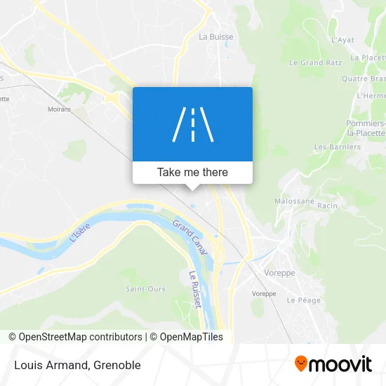 Louis Armand map
