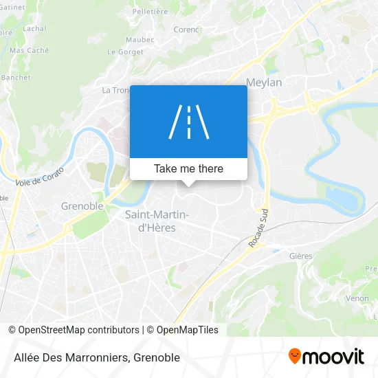 Allée Des Marronniers map