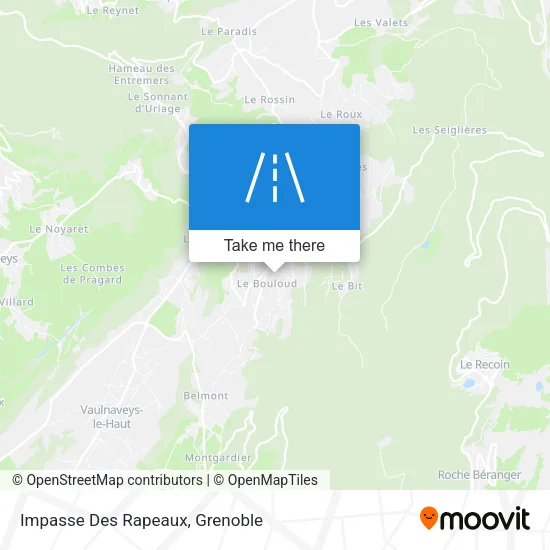 Impasse Des Rapeaux map