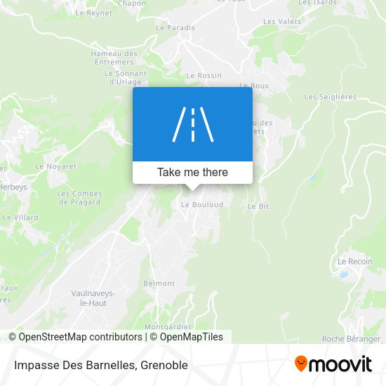 Impasse Des Barnelles map