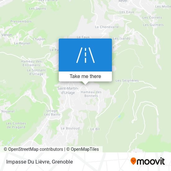Impasse Du Lièvre map