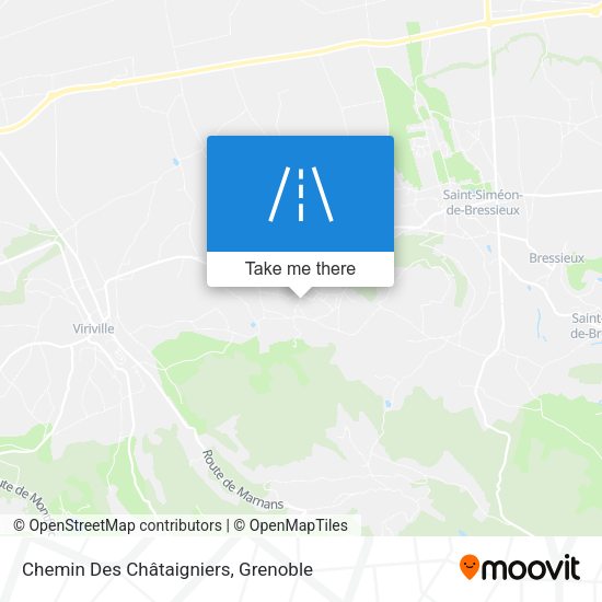 Chemin Des Châtaigniers map