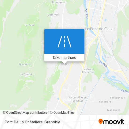 Parc De La Châtelière map