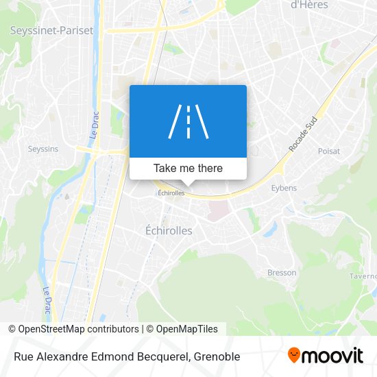 Rue Alexandre Edmond Becquerel map