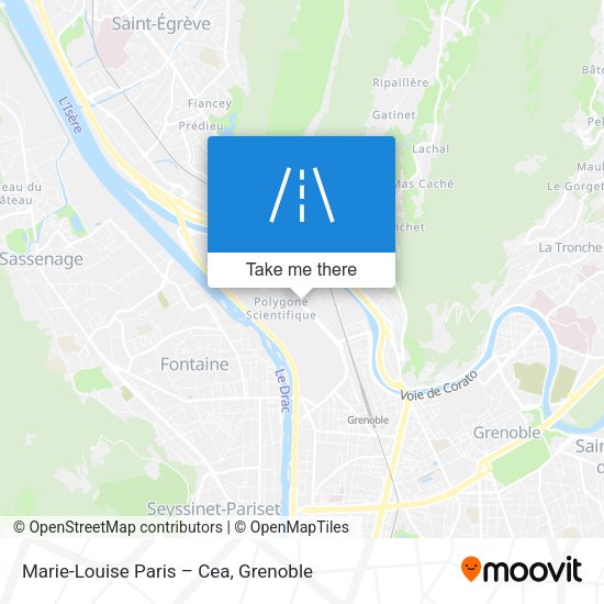 Marie-Louise Paris – Cea map