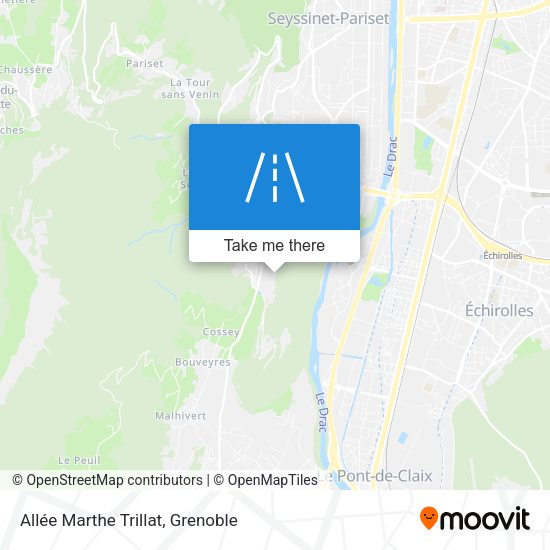 Allée Marthe Trillat map