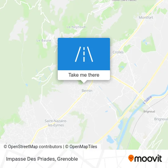 Impasse Des Priades map