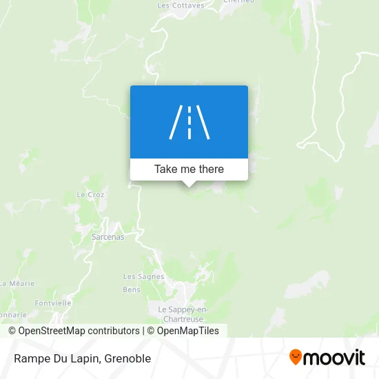 Rampe Du Lapin map