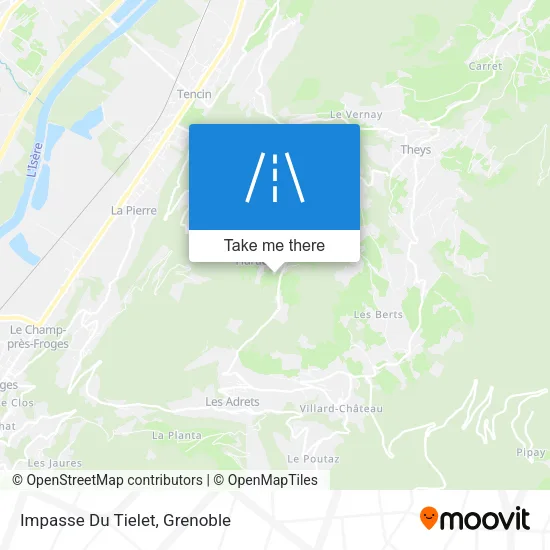 Impasse Du Tielet map