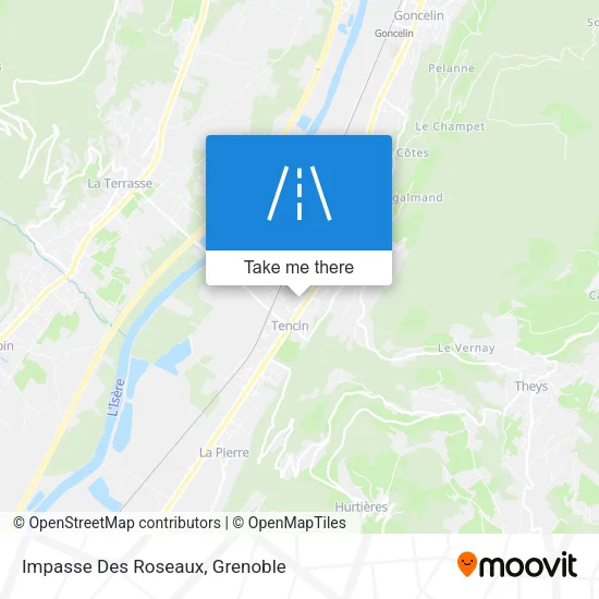 Impasse Des Roseaux map