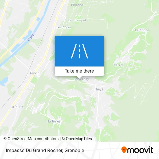 Impasse Du Grand Rocher map