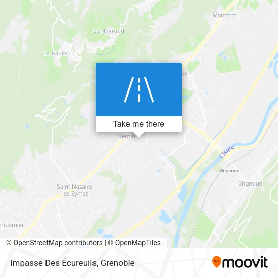 Impasse Des Écureuils map