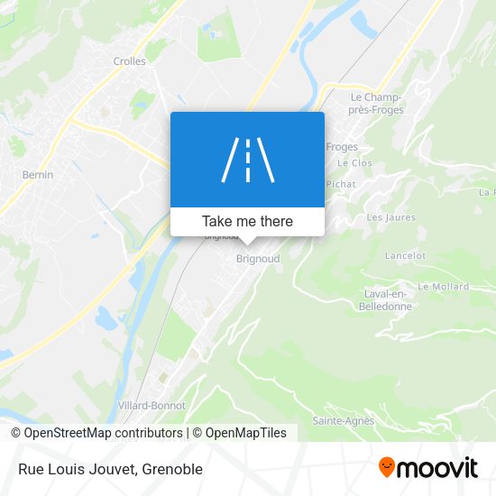 Rue Louis Jouvet map