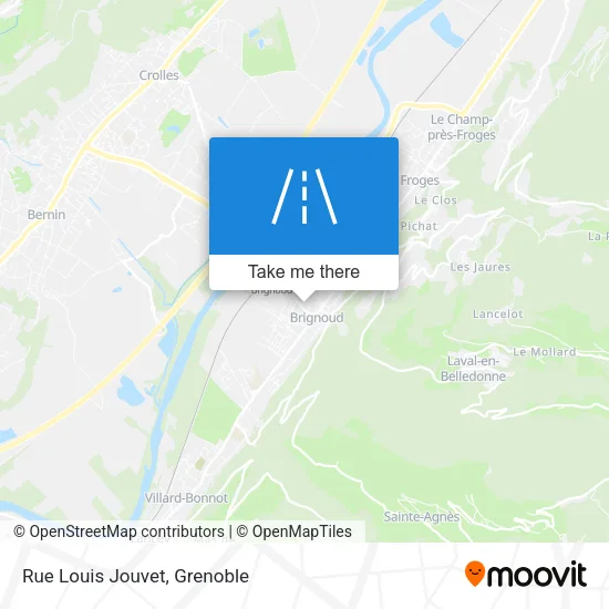 Rue Louis Jouvet map