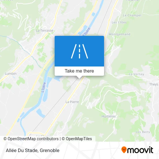 Allée Du Stade map