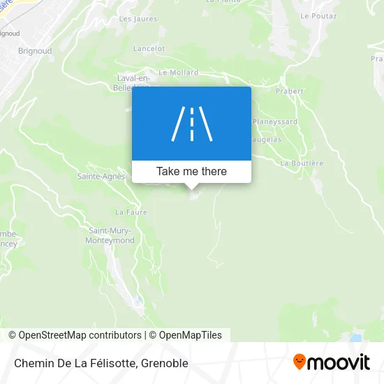 Chemin De La Félisotte map