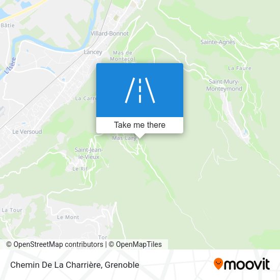 Chemin De La Charrière map