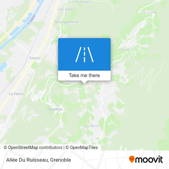 Allée Du Ruisseau map