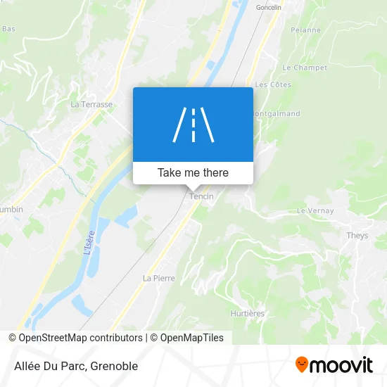Allée Du Parc map