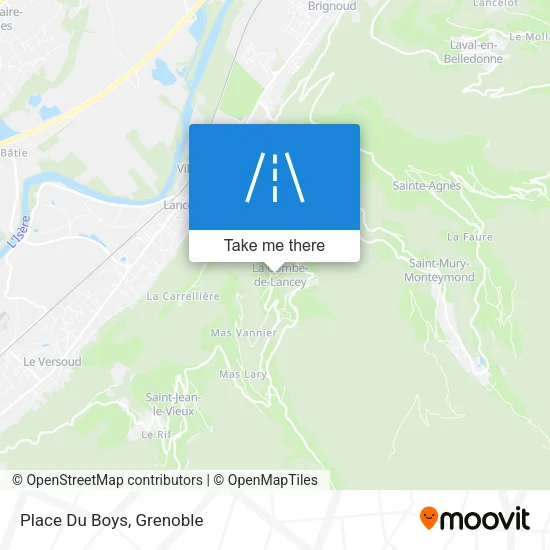 Place Du Boys map
